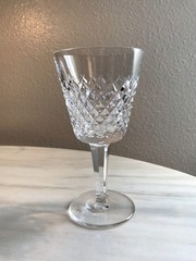 WATERFORD Crystal Glasses Wine GOTHIC MARK Alana Claret Wine – SET B