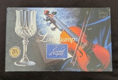 CRISTAL D’ARQUES LONGCHAMP 24% LEAD CRYSTAL Set of 4 Brandy Glasses 1 – 1/2 oz