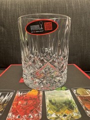 Riedel Spey Crystal Double Old Fashioned Whiskey Glasses Set of 4 – NEW