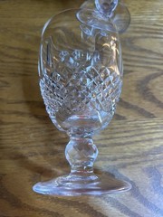 2 Waterford Crystal Colleen Short Stem 4-3/4″ Claret Wine Goblets