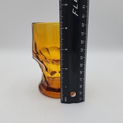 Vintage Georgian Dark Amber by Anchor Hocking 9oz Tumbler