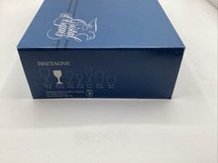 Cristal d’Arques Wine Glasses Set of 4 Bretagne Pattern 6.5 Inch BNIB