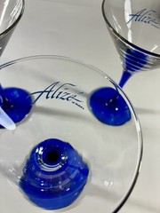 Luminarc Alizé De France Promo Cobalt Stem Glasses Set of 3