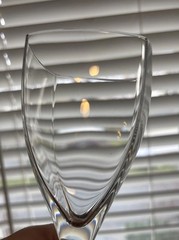 Mikasa Panache Square Lead Crystal Wine Glasses – 8 1/4” Set of 2