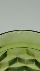 Iced Tea / Water Footed Goblet Indiana Glass or Colony Whitehall Green #521