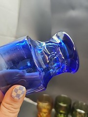 Vintage Viking Georgian Tumblers Lot Of 5 Mixed Sizes And Colors