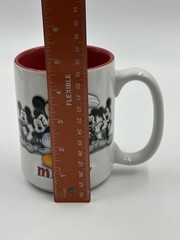 Disney Parks Disneyland Resort Mickey Mouse Red Interior Ceramic Coffee Tea Mug
