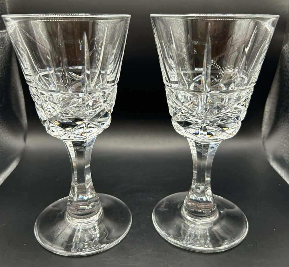 Set of 2 Brierly Marlborough Wine Cordial Glasses