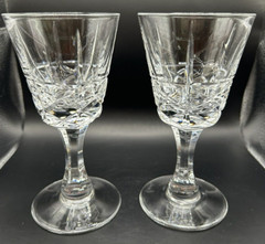 Set of 2 Brierly Marlborough Wine Cordial Glasses