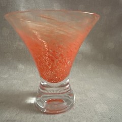 Vintage Dansk Orange Twist Glass Replacement