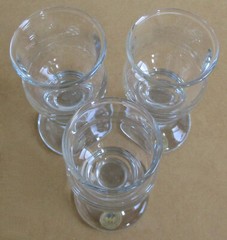 6 Kastrup Holmegaard Sherry Cordial Schnapps Crystal Glass Denmark Vintage 4.5″