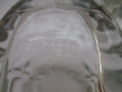 Set of 2 Libbey Cowboy Boot Vtg. Glasses Canada & Mexico Identical Glasses Ex.