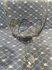 Milano Romania Stained Mosaic 8.25” Wine Glass – Set of 4