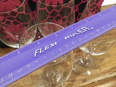 Riedel VINUM ? 8 3/4″ X 2 2/3» Wine Glass set of four marked exc