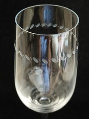 Lot of 3 Riedel Vintage Champagne Glasses 9-3/4″H Marked