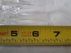 Lot of 6 Crystal Cordial Glasses Etched 3″ Tall