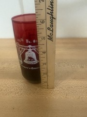 1979 Firemen Convention 100th Pa. State Sept. 27-29 Glass Royal Ruby Red