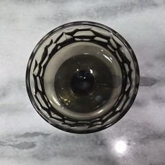 Fostoria Pebble Beach Thumbprint Sherbet, Vintage Dessert Cup, MCM Glassware