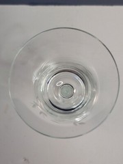 5 – Vintage Clear Floral & Butterfly Etched Wine Glasses