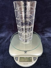 Set Of 4 Vintage Mikasa Atrium Executive Highball Glass 6.25” Tall