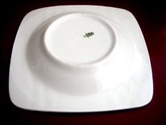 Langenthal Swiss Porcelain Apfelsaft Apple Juice Advertising Ashtray