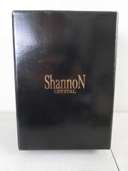 Shannon By Godinger Crystal Executive Whiskey Set 3 Piece 24% Lead Crystal NEW