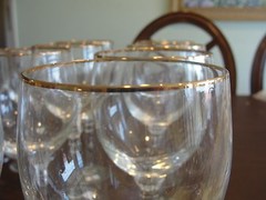 LENOX PHOENIX GOLD 8 WATER 8 3/4″