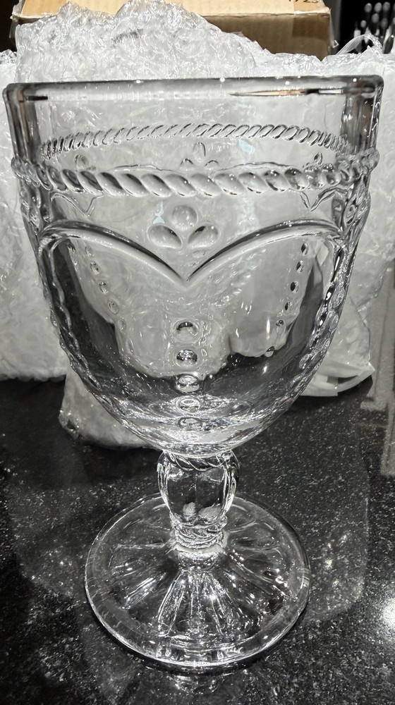 Princess House Marbella Pedestal Glasses (1725) Set of 4
