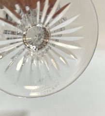 🌿 Signed Edinburgh Scotland Cut Crystal in the Thistle Pattern 4.5” Tall