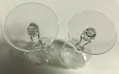 Gorham Crystal Royal Tivoli Wine Glasses Set of 2