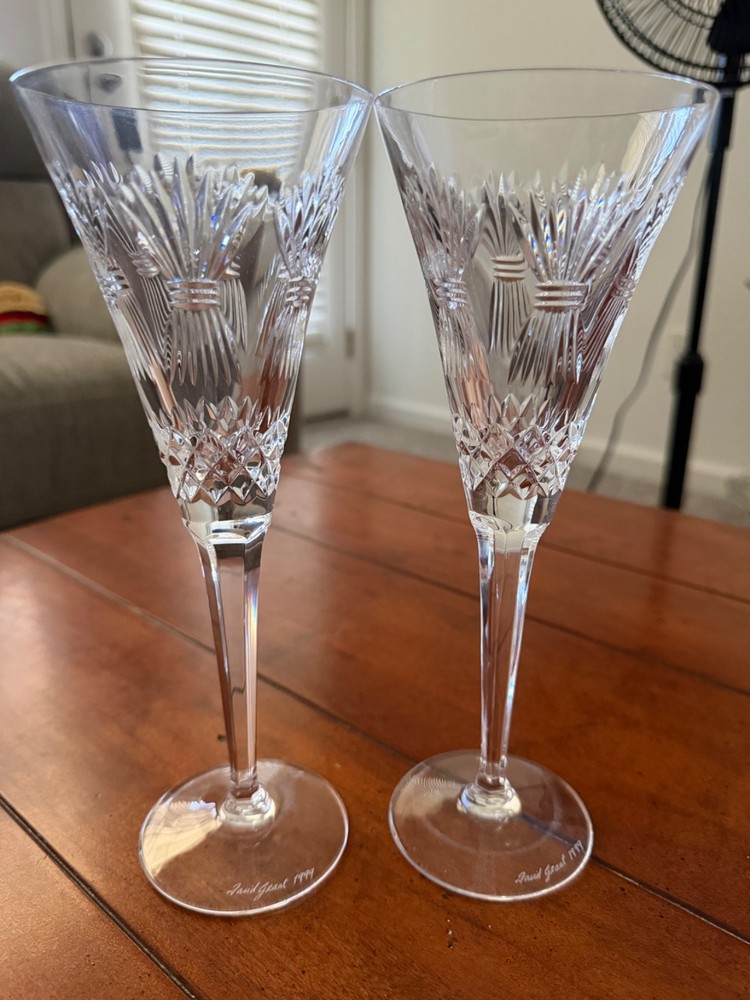 Waterford Crystal The Millennium Collection PROSPERITY A toast to the year 2000