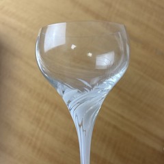 Rosenthal Snowflower Wine Glass / Cocktail Confetti Crystal 6.75”