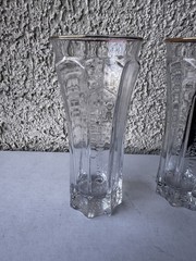 Vintage St. Germain Gold Rim Liqueur Glasses Art Deco Highball Cordial Cocktail
