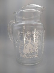 Vintage Southern Belle Pitcher (8″)