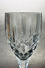 Gorham Lady Anne Signature Water Goblet Cut Crystal 10oz 8”