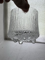 Iittala Ultima Thule 3.5” Rocks Glass Old Fashioned Tumbler Tapio Wirkkala