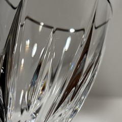 Lenox Clarity Platinum Silver Rim 8” Tall 4oz Wine Glasses