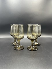 Libbey Tawny Vin Connoisseur Vintage Stemware Glasses 5.5 in – Set of 4