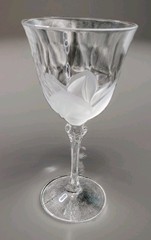 J.G. Durand Cristal d’Arques Florence Water Wine Glasses Set Of 2 NEW 7.5”