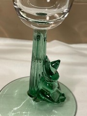 Pair of Luminarc Cristal D’Arques Durand Cactus Siesta Margarita Glasses