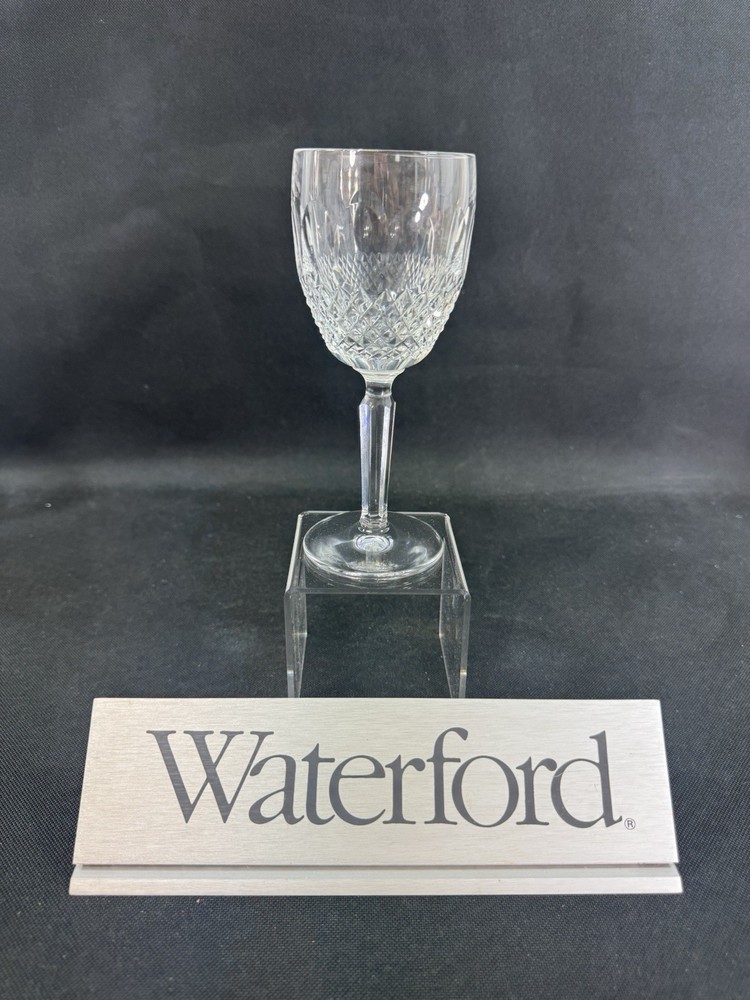 Waterford COLLEEN~(1)~Claret Wine Tall Stem (Cut) ~6 1/2″: MINT