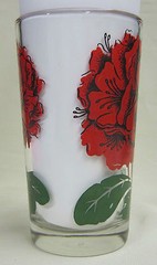 Boscul 5″ Rhododendron Peanut Butter Glass Glasses Drinking Kitchen Mauzy 28-3