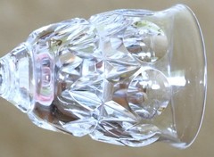 Set of 4 beautiful Crystal vintage Tudor ‘Raleigh’ sherry glasses – England