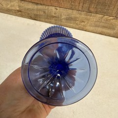 Vintage Fostoria Avon Cobalt Blue George Washington Goblet Bicentennial 1976
