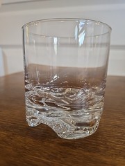 Vintage Iittala Gaissa Finland Old Fashioned Whiskey Glass 6 oz Excellent