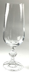 Claudia by Import Assoc Vintage 1980’s Champagne Flutes set of 6-6 3/4″ Tall 4oz