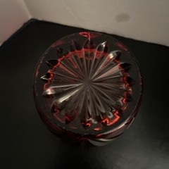 WATERFORD Marquis BROOKSIDE RED Double Old Fashioned Glasses