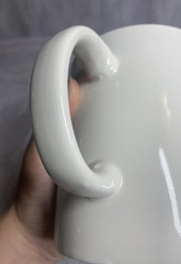 Starbucks Logo Mug White Green 28oz Large Coffee Cup Ceramic Microwave Safe Rare