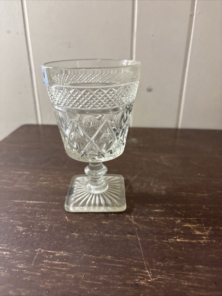 Imperial Glass Cape Cod Clear 8 oz. Footed Glass