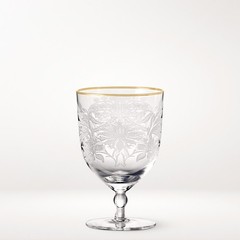 Morris & Co. Etched Goblets, 13-oz-Williams Sonoma|35635
